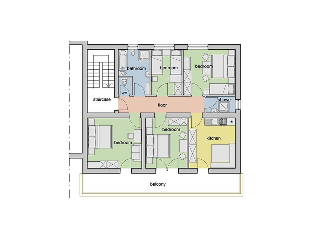 Ciasa Complojer Apartamento La Valle Exterior foto